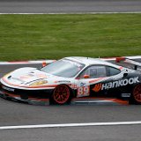 LeMans Spa 2010-14  Hankook Team Farnbacher met een Ferrari F430 GTC. De coureurs zijn Dominik Farnbacher (D) en Allan Simonsen (DK) : 1000 km, 89, Belgie, LeMans series, Spa Francorchamps